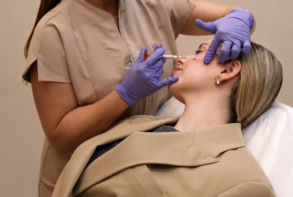 Tratamiento con ácido hialurónico para recuperar volumen en pómulos y óvalo facial en Holaglow